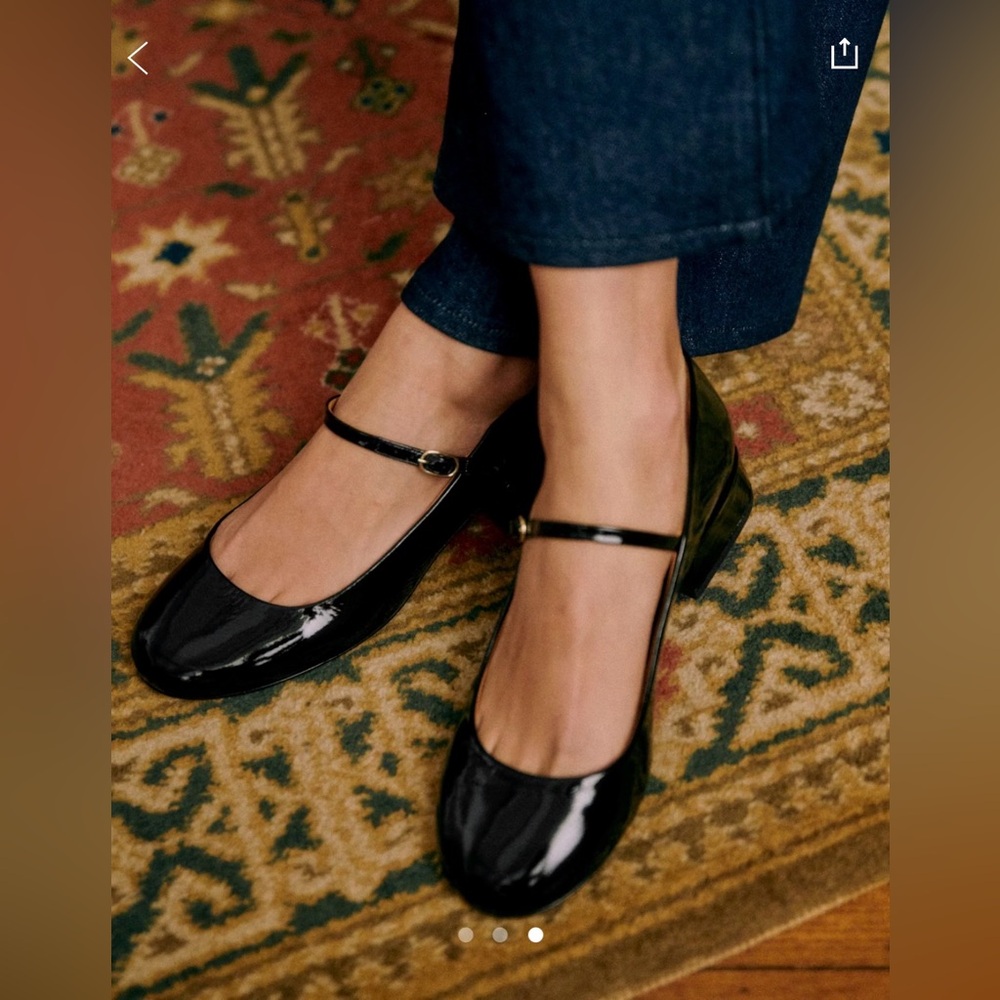 Sézane NWT ANGELIQUE MARY JANES